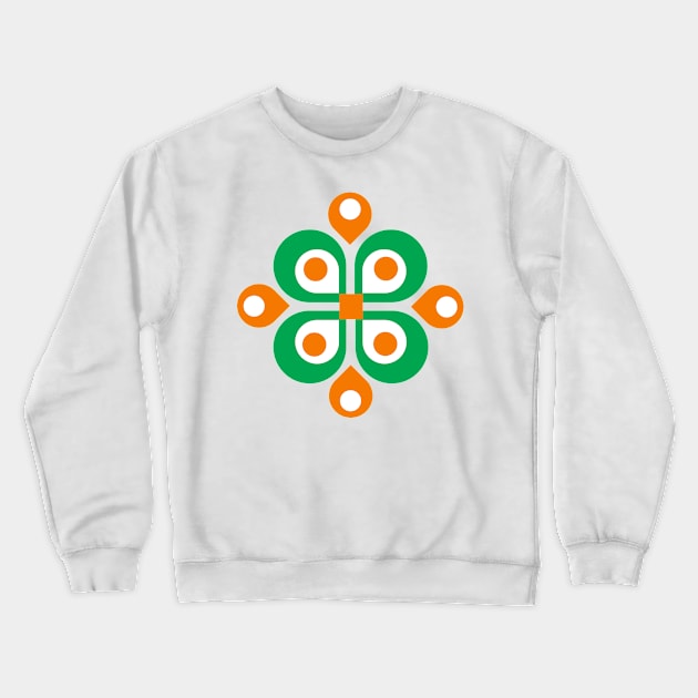 ornamental geometric Crewneck Sweatshirt by asepsarifudin09
